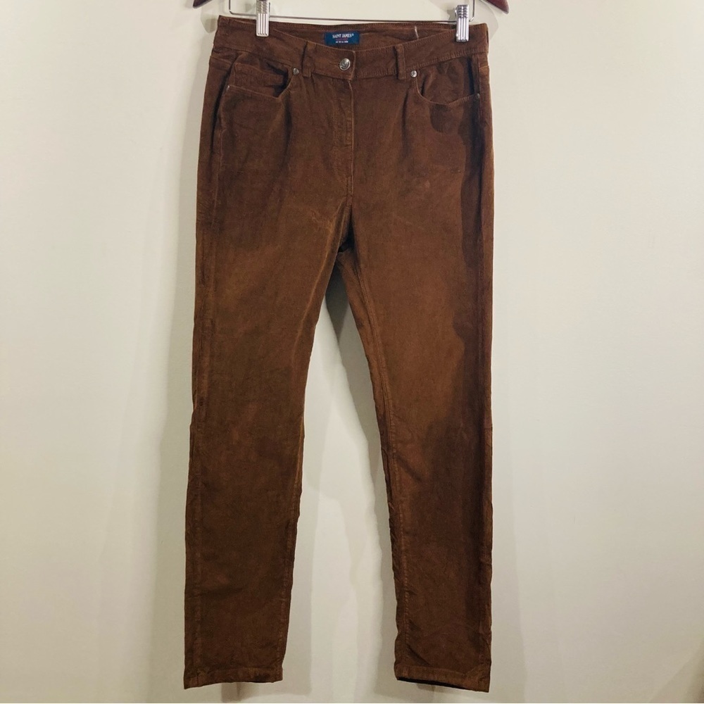SAINT JAMES Sz 8 Babycord Corduroy Slim Fitting Pants